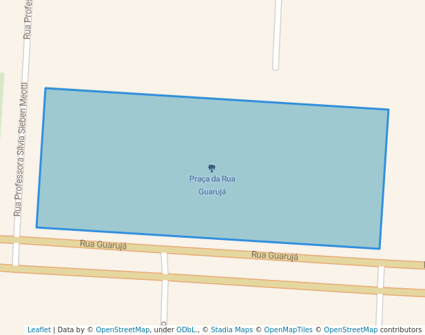 Praça da Rua Guarujá