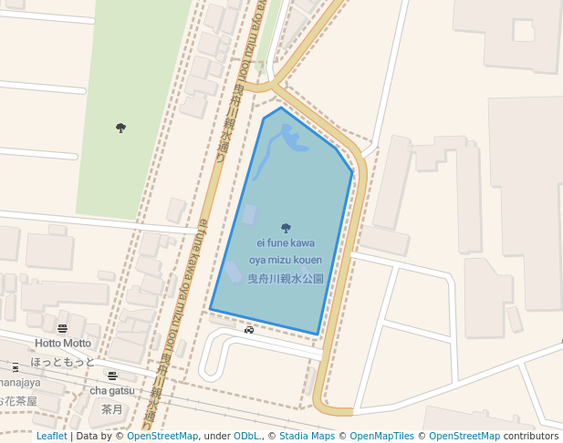 曳舟川親水公園