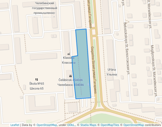 Сквер Первостроителей