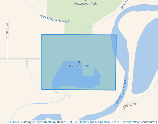 walking in Riverbend Park map in Delta