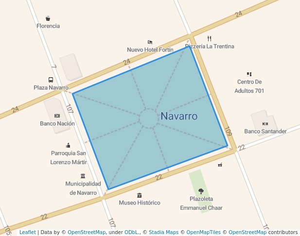 Plaza San Lorenzo de Navarro