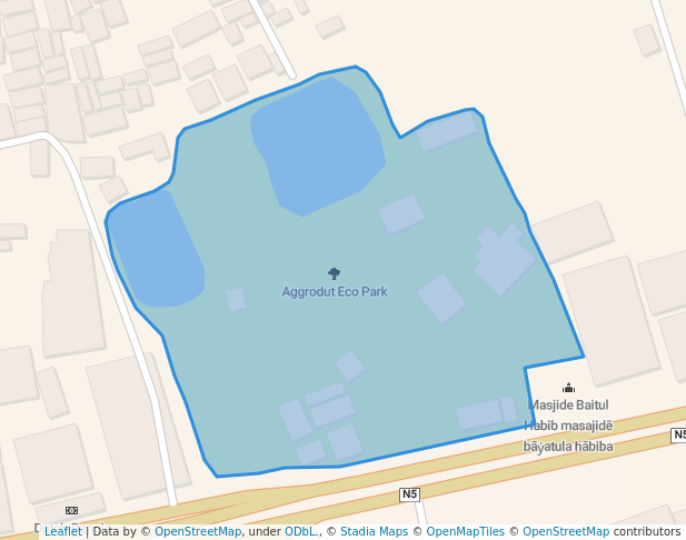 walking in Aggrodut Eco Park map in Hemayetpur