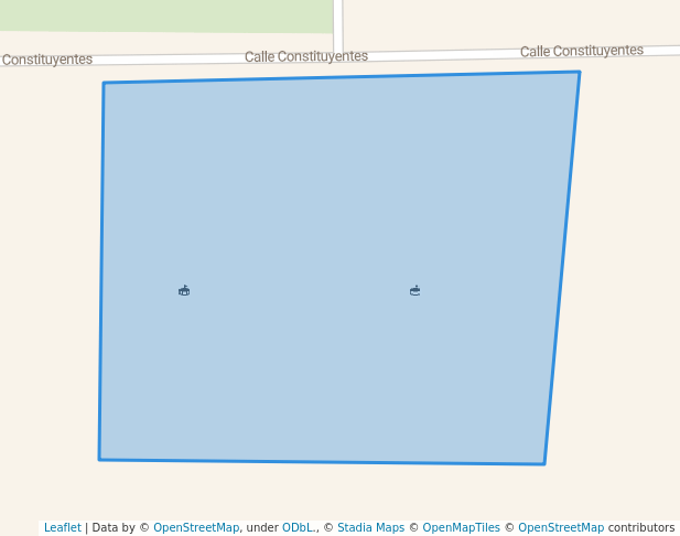 walking in campode fut bol map in Irapuato