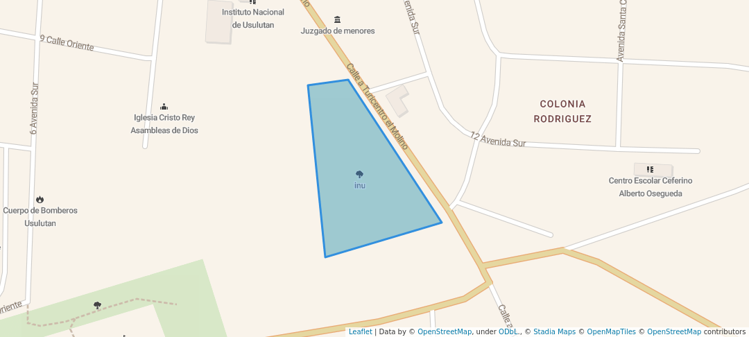 walking in inu map in Usulutan