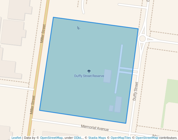 Duffy Street Reserve