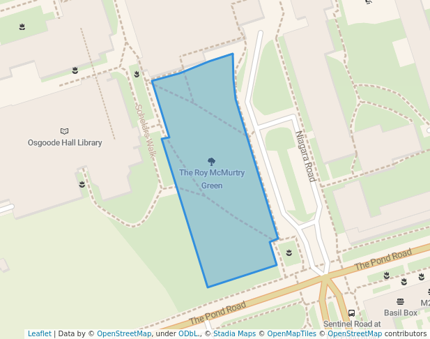 The Roy McMurtry Green