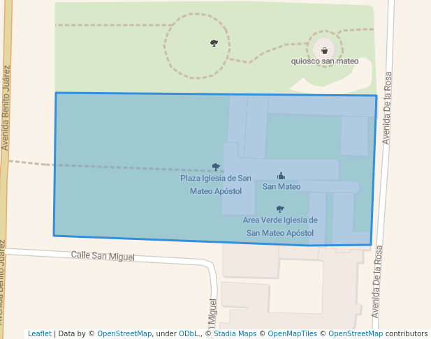 Plaza Iglesia de San Mateo Apóstol