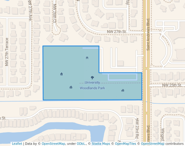 University Woodlands Park