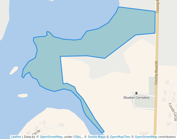 walking in Settler's Point map in Stoughton