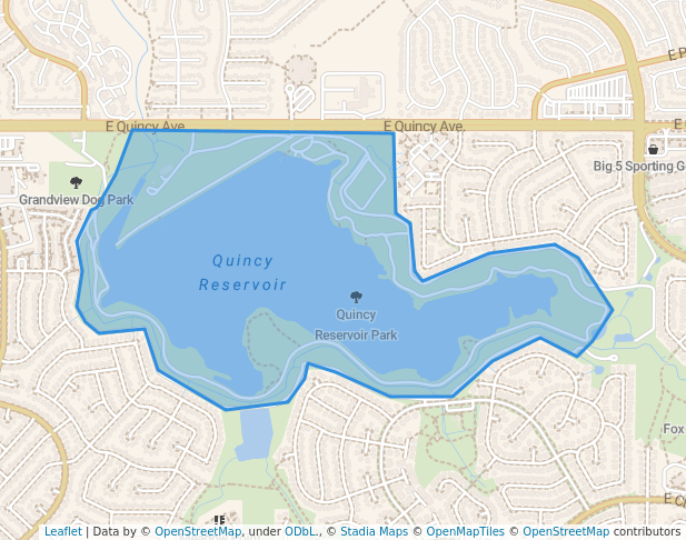 Quincy Reservoir Park