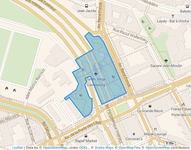 Jardin Serge Gainsbourg