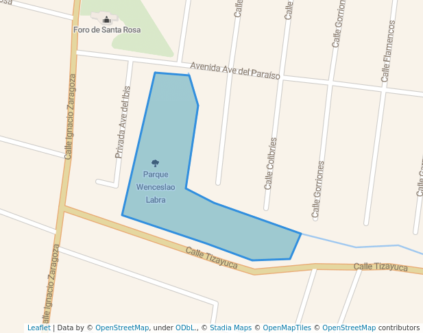 PARQUE RECREATIVO WENCESLAO LABRA in Zumpango de Ocampo | Map and Routes