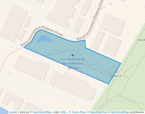 Parc Départemental des Chanteraines - Garennes