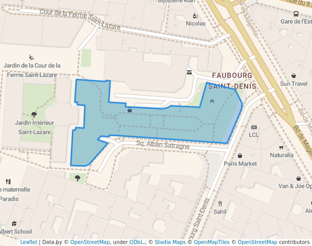 Square Alban Satragne