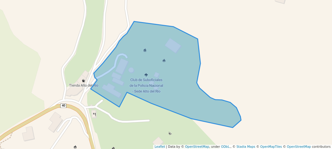 walking in Club de Suboficiales de la Policía Nacional - Sede Alto del Río map in Calarcá