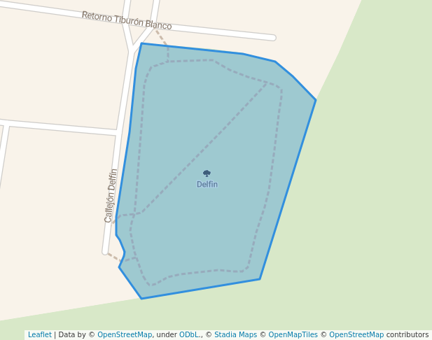 walking in Delfin map in Juárez