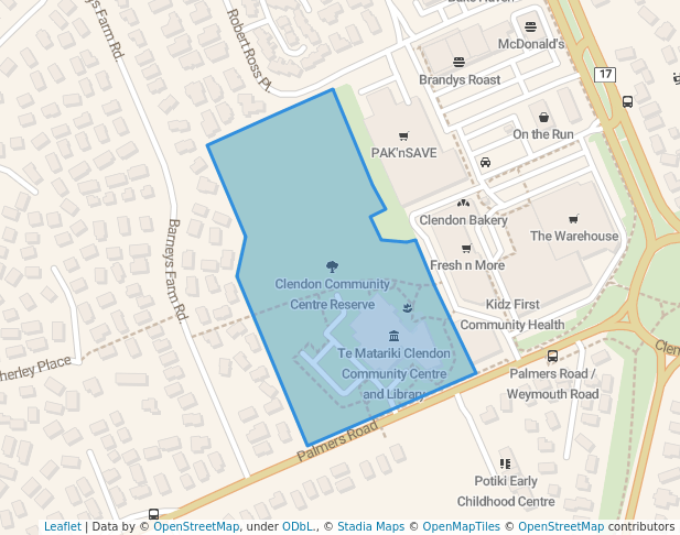 Clendon Community Centre Reserve