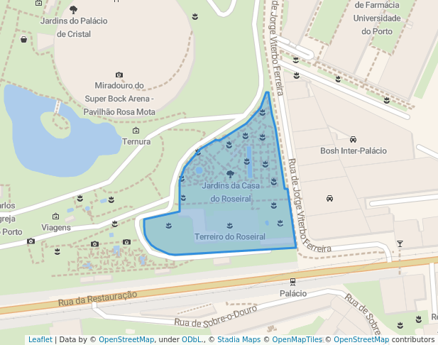 Jardins da Casa do Roseiral