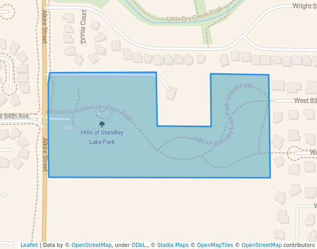 Hills of Standley Lake Park