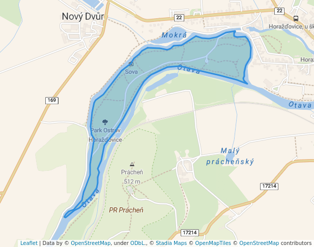 Park Ostrov Horažďovice