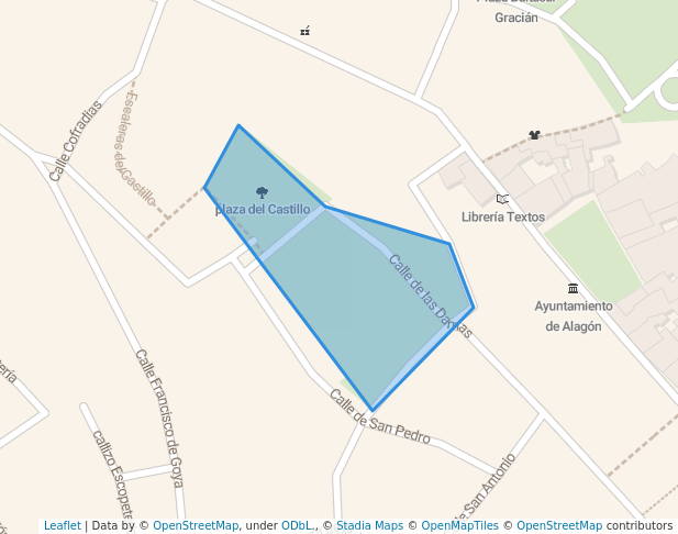 zona mudejar in Alagón | Map and Routes
