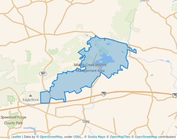 Middle Creek Wildlife Management Area