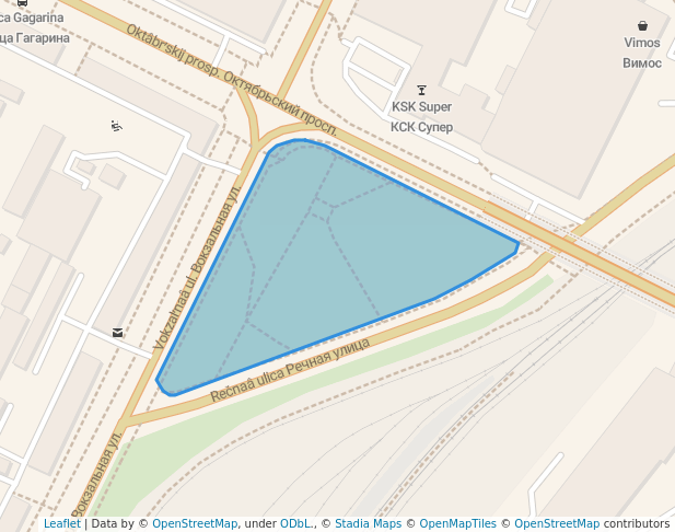 Сквер у путепровода