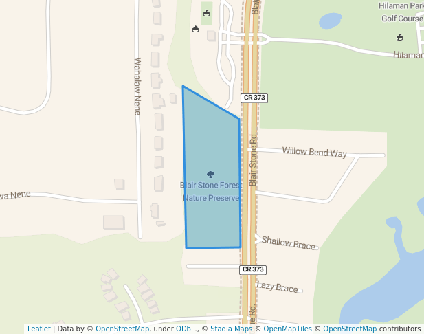 Blair Stone Forest Nature Preserve