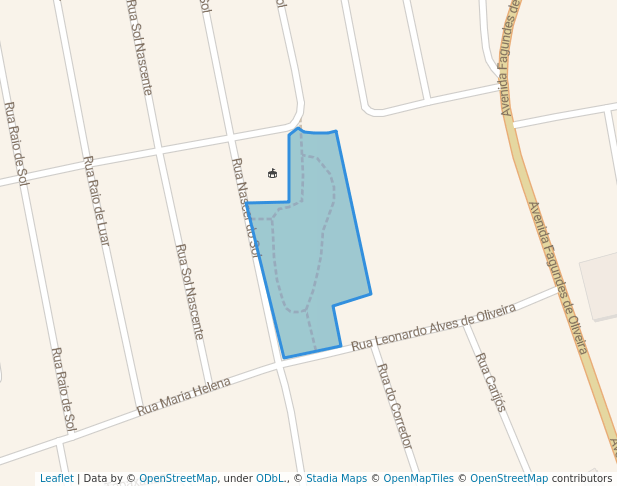 walking in Parque Pôr do Sol map in Diadema