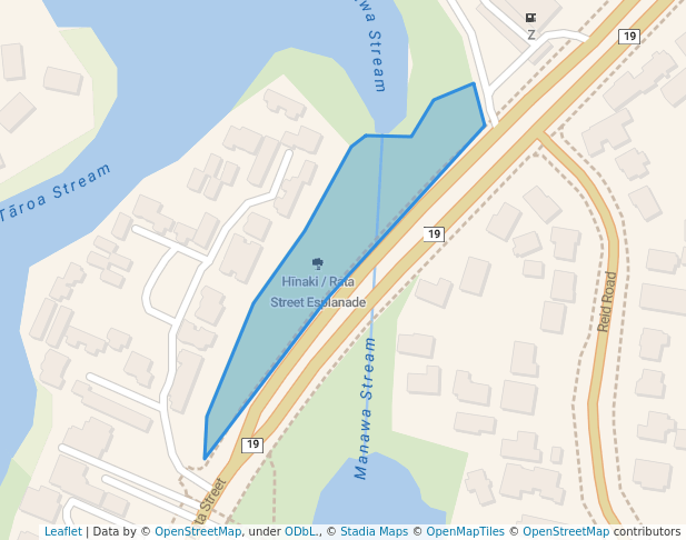 Rata Street Esplanade