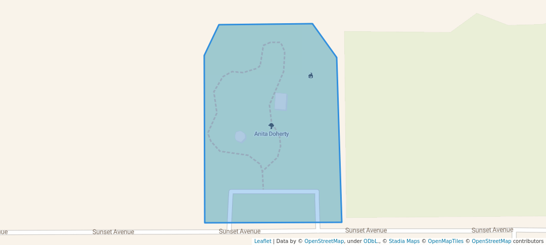 walking in Anita Doherty map in Freeport