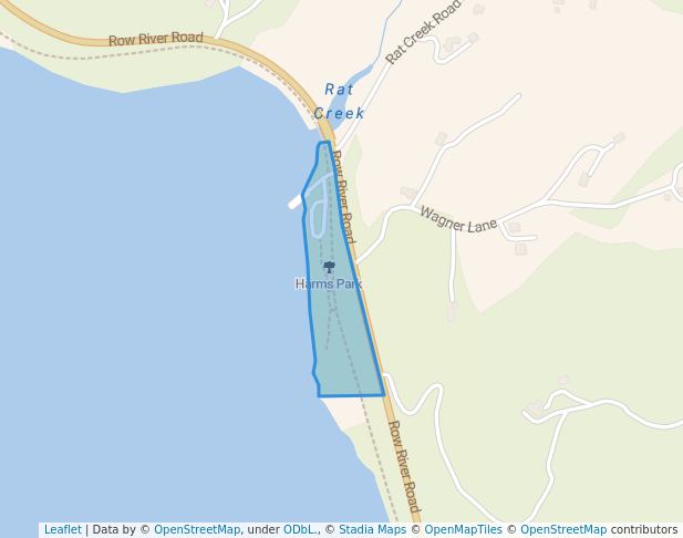 walking in Harms Park map in Cottage Grove