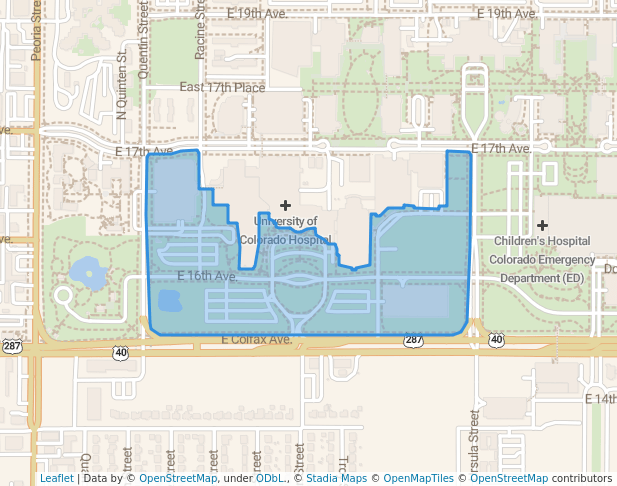 University of Colorado Hospital Greenway Park-