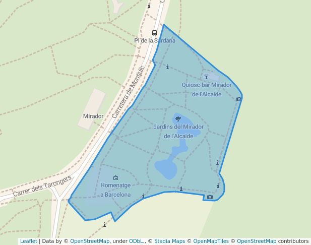 Jardins del Mirador de l'Alcalde