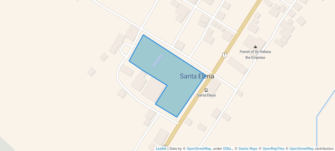 walking in Silvestre Del Moro Park map in Santa Elena