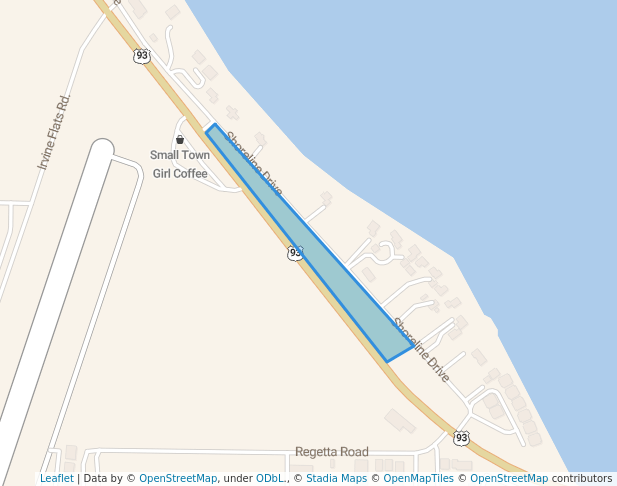 walking in Jorgenson Heglie Park map in Polson