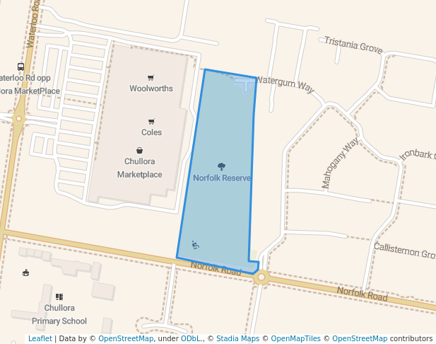 Norfolk Reserve, Greenacre