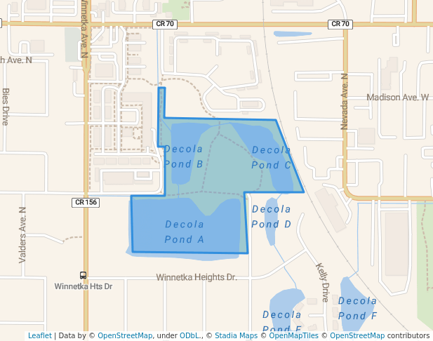 walking in Pennsylvania Woods map in Golden Valley