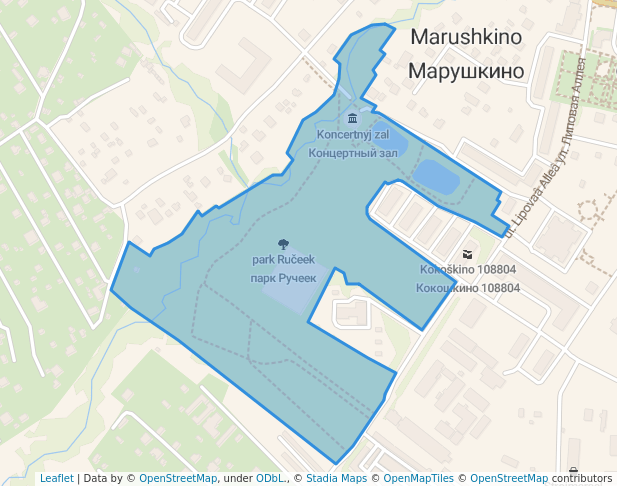 парк Ручеек