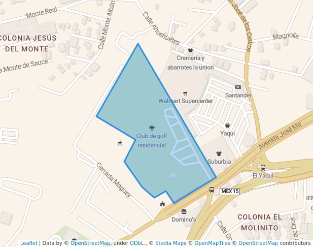 Club de golf residencial