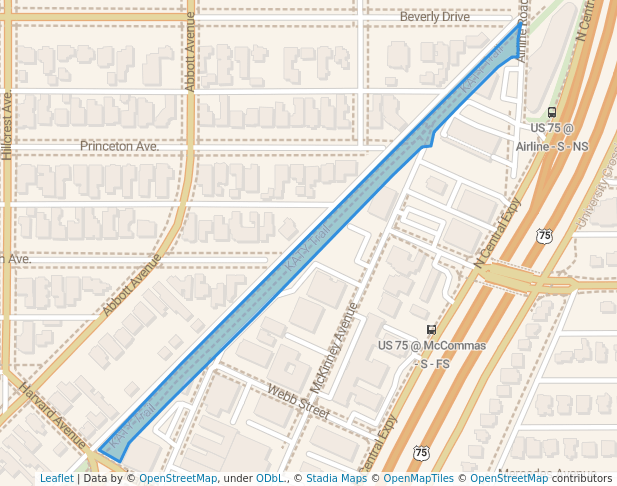 Katy Trail Greenbelt in Dallas - Thumb 2403