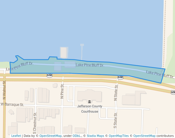 Lake Pine Bluff Park