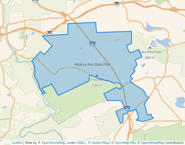 Hickory Run State Park