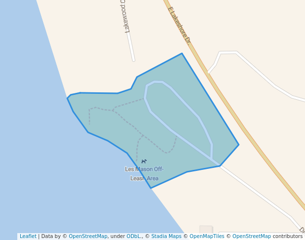 walking in Les Mason State Park map in Whitefish