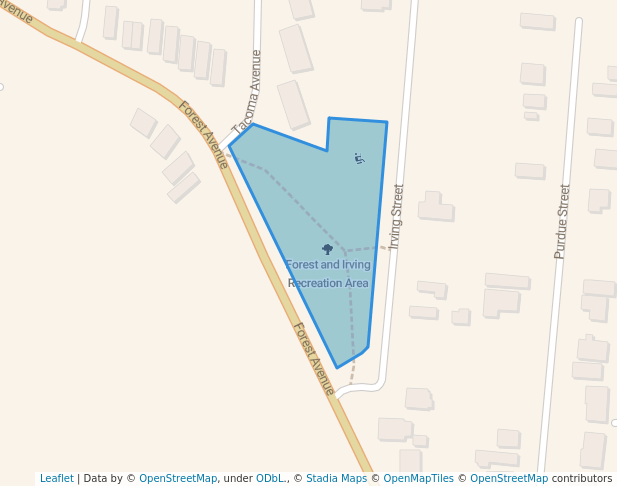 Forest and Irving Recreation Area