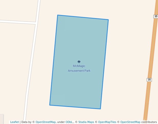 walking in McMagic Amusement Park map in Amman