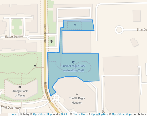 Junior League Park and walking Trail