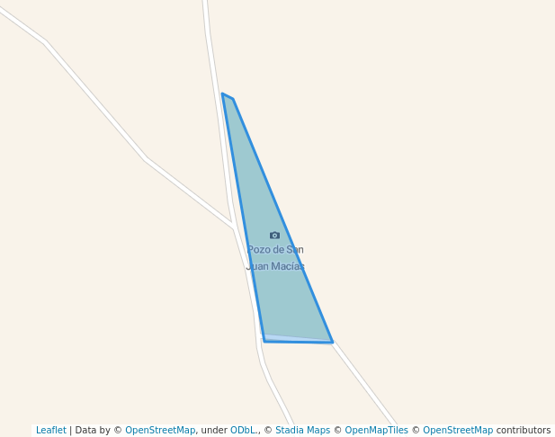 walking in Parque de San Juan Macias map in Ribera del Fresno