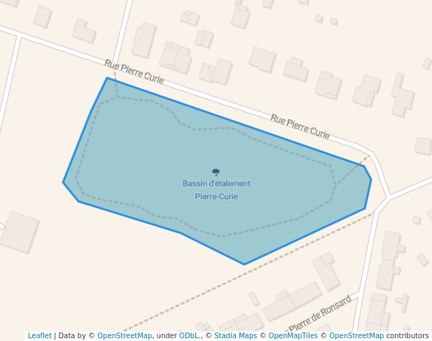 Bassin d'étalement Pierre-Curie