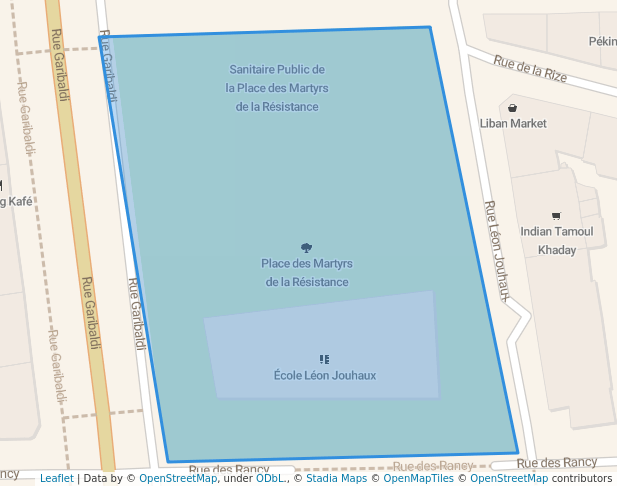 Place des Martyrs de la Résistance